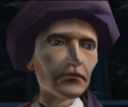 Quirrell wearing his turban in the console versions of Harry Potter and the Sorcerer's Stone (video game)