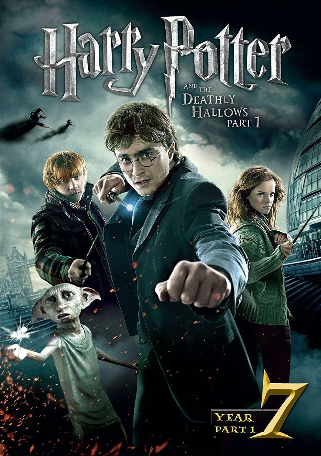 harry potter 7 movie ron and hermione