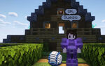 Jaiden and Bobby in front of Cabañobby