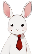 Mr. Bunny facing front.