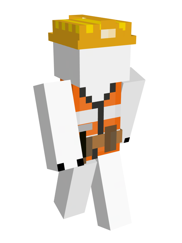 QSMP Eggs Golem Minecraft Mob Skin