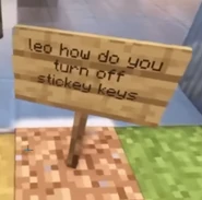 Leo how do you turn off sticky keys