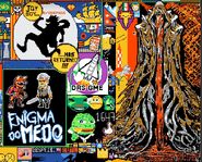 "Enigma do Medo" art and Imaginary friend from Cellbit.