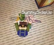 Tubbo hugging Chayanne and Sunny