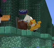 Chayanne crouching over Tubbo's lifeless body after he was slain by Richarlyson