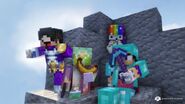 Foolish, Leonarda, Roier, and Vegetta in a family photo.