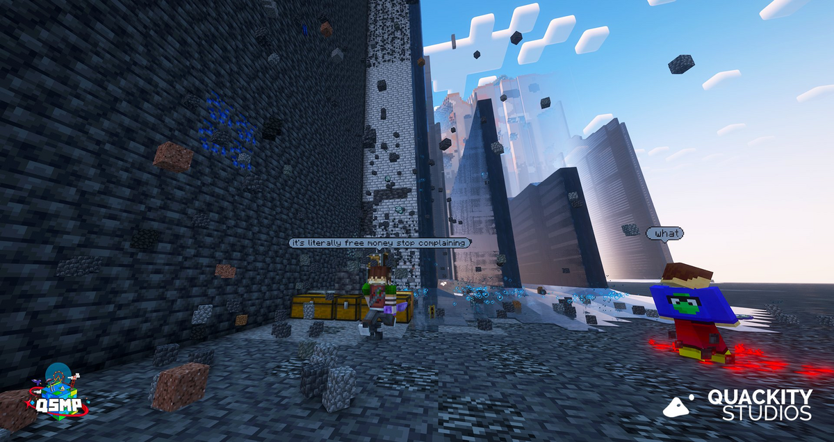 Tubbo Trying To make his qsmp skin