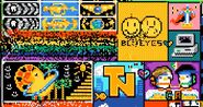A Las Nevadas image, TubNet logo, Cellbit and Roier as Fred & Bred penguins, Wilbur's PC, and a Technoblade memorial.