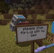 please stop flirting with my dad