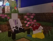 Elena and Richas.jpeg (372 KB) Elena talking with the "Reckless Egg"