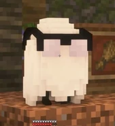 Juanaflippa halloween ghost.jpg (40 KB) Fl1pp4 Dressed Up As A Ghost For Halloween