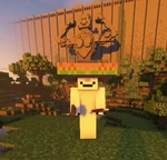 Cucurucho wearing a sombrero