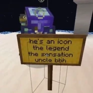 he’s an icon the legend the sensation uncle bbh