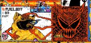 Rubius' main project and some small cubitos between the dog and demon.