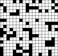 Crossword "UNO".