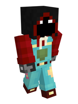 Blue squid (bad Icecream 2) Minecraft Skin