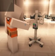 Cucurucho empêche le sac de le suivre.