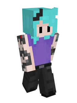 Playing around with Nova Skin, thought my skin fit pretty well with my  interests! : r/Minecraft