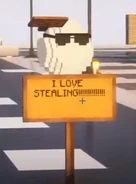 I LOVE STEALING!!!!!!!!!!!!!!!