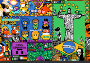 Featured - The Redeemer Flag, Roier and Foolish Culo, Chume Labs logo, Felps Mark, LoveJoy logo, and Forever's emotes.