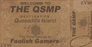 Foolish's train ticket to QSMP