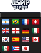 First version of the QSMP Flag Menu with 15 Flags