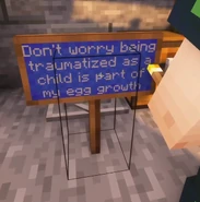 Don't worry being traumatized as a child is part of my egg growth