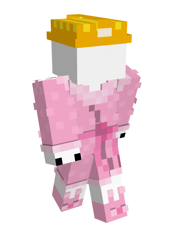 QSMP Eggs Golem Minecraft Mob Skin