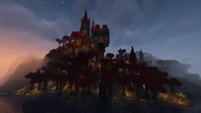 Cellbit's Castle at Night