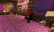 Arin with a sword.