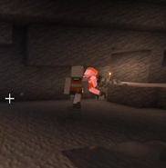Cucurucho hurting a worker