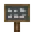 Grey Canvas Sign