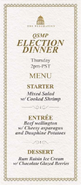 Election Dinner In-Game Menu/Invites