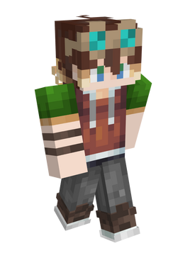 tubbo, Minecraft Skin