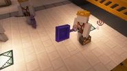 Worker with Pan