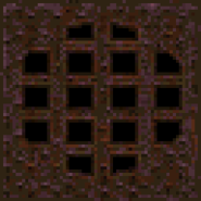 La textura superior del labio superior del Portal de Salida