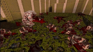 A room filled with friendly Monsters