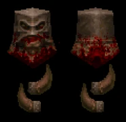 Texture map of the head