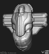 Concept Art of Iron Maiden Casket.