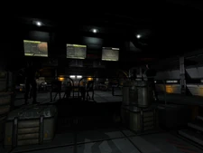 A mess hall on Hannibal's D deck