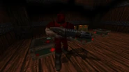 A red teammate on CTF4: The Forgotten Mines.