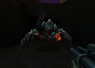 Wounded Arachnid showing new pain skins