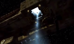 The Deimos gets one of troop back after the Mission is accomplished.