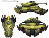 Concept art of the SMC Hovertank.