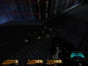 Railgun in Quake 4.
