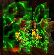 A Brain's shield in action