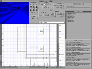 Project menu of E1M1: the Slipgate Complex, including various BSP commands (with keyword satan in all forms) and texture .WAD files (note tim.WAD, not included in the final release).