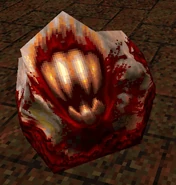 Shambler gibbed head.jpg (262 KB) Gibbed Shambler Head in Quake.