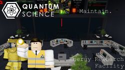 Qserf The Quantum Science Wiki Fandom - roblox quantum science energy research facility