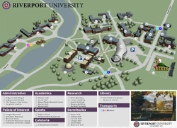 Map of University